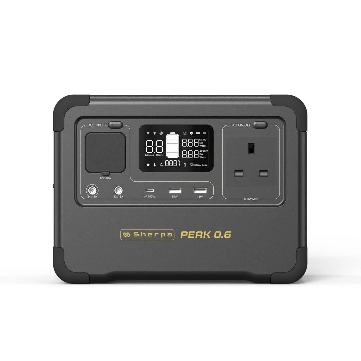 Layer 2 — Sherpa PEAK 0.6 600W Power Station