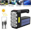 Layer 5 — Solar Charging 8-LED Emergency Flashlight