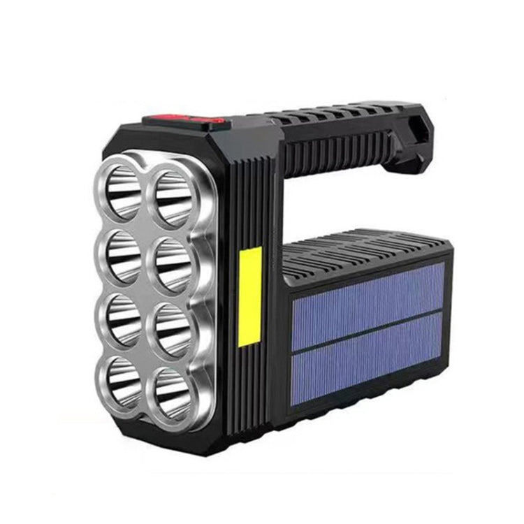 Layer 5 — Solar Charging 8-LED Emergency Flashlight