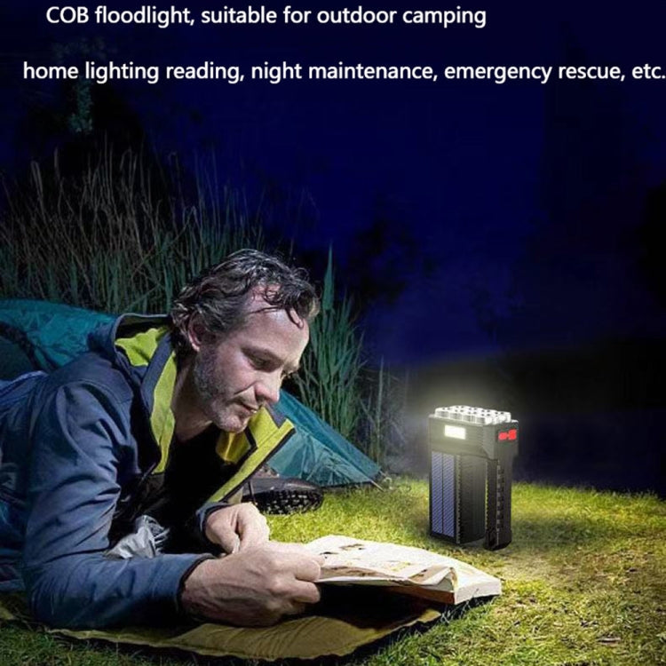 Layer 5 — Solar Charging 8-LED Emergency Flashlight