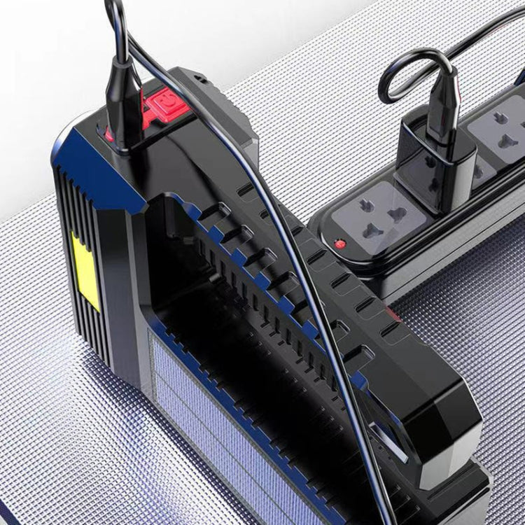 Layer 5 — Solar Charging 8-LED Emergency Flashlight