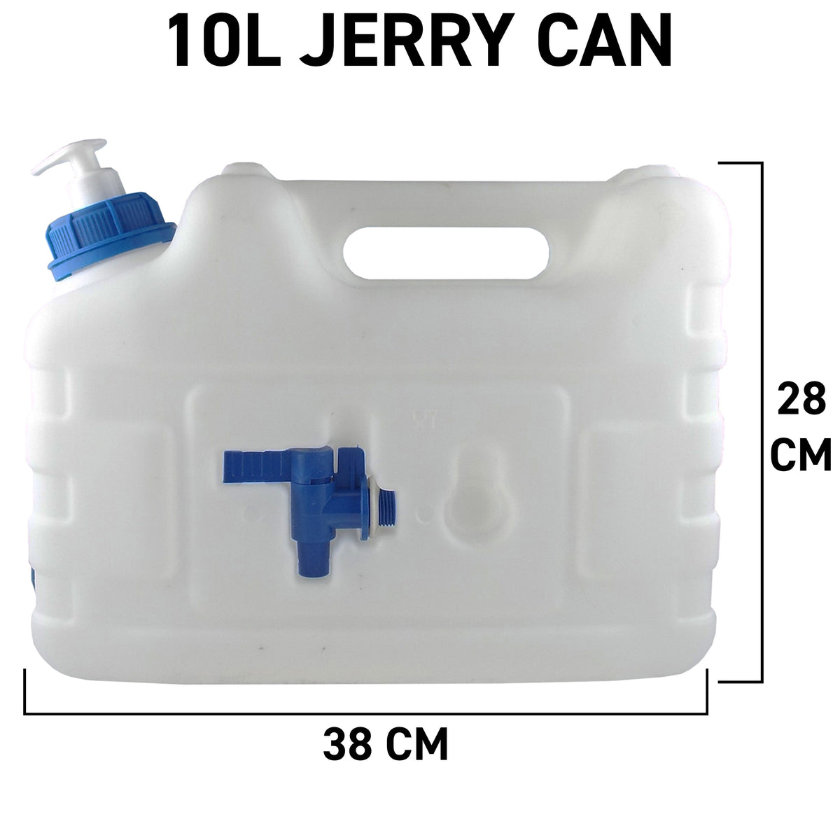Layer 2 — 10L Portable Jerry Can with Tap