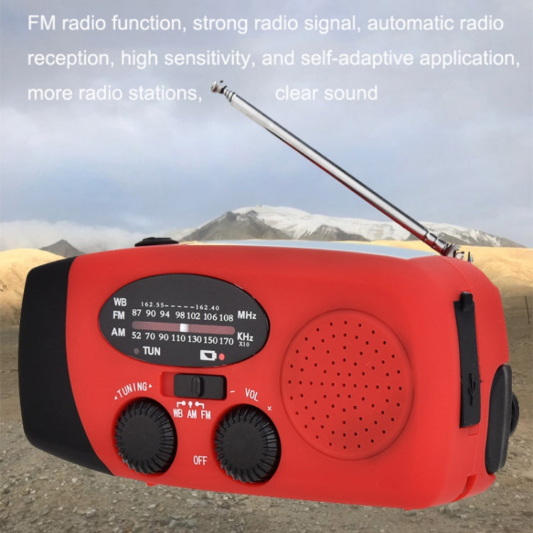 HanRongda HRD-902 Disaster Prevention and Emergency Solar Charging Lighting Mobile Portable Radio, HRD-902