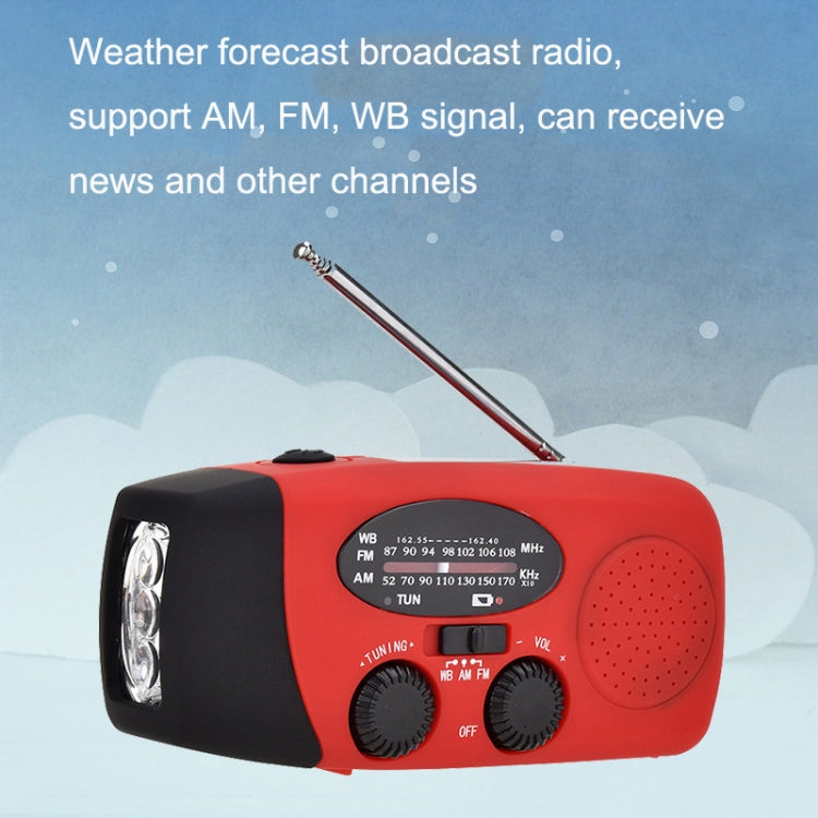 HanRongda HRD-902 Disaster Prevention and Emergency Solar Charging Lighting Mobile Portable Radio, HRD-902