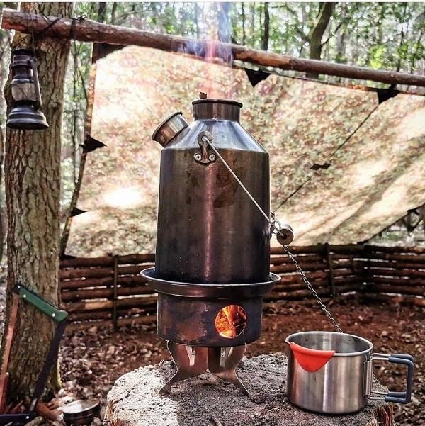 Kelly Kettle Ultimate 'Base Camp' Kit (Stainless Steel) - VALUE DEAL