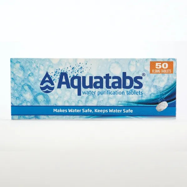 Layer 3 — Aquatabs Water Purification Tablets (50)