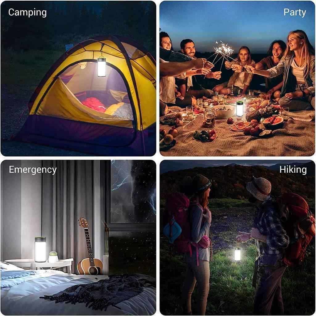 Layer 2 — 400LM Rechargeable Camping Lantern 2-Pack