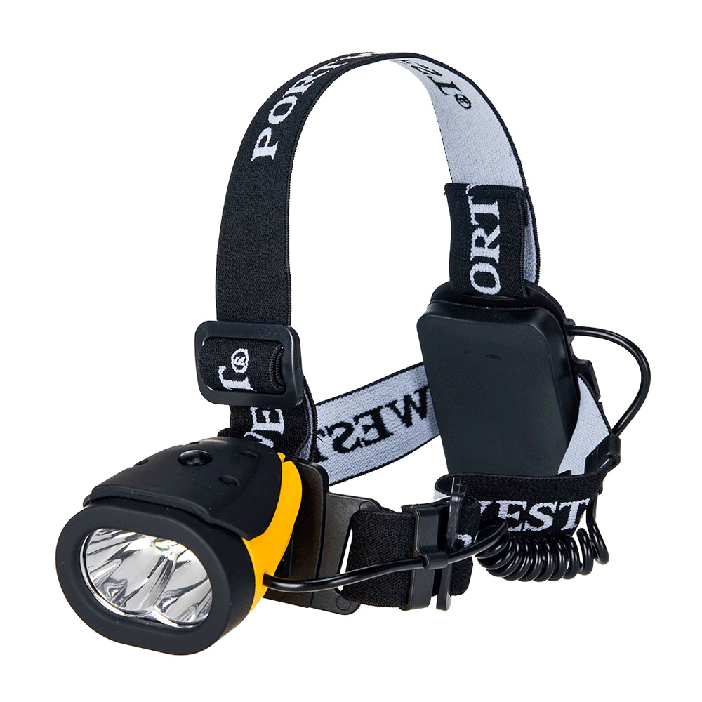 Layer 3 — Portwest PA63 Dual Power Head Torch
